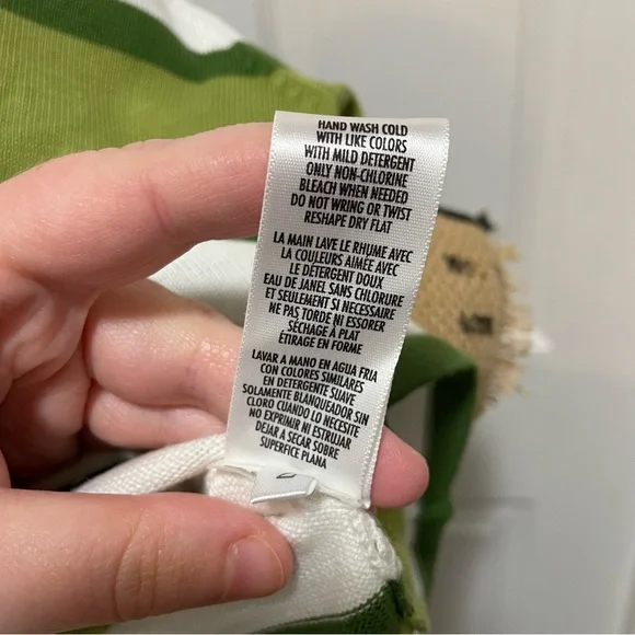 Square Neck Striped Tee - Picture 7 of 7